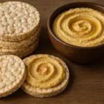 Gallette e hummus: Uno snack fit facile per allenamenti intensi che mantiene stabili i livelli di energia