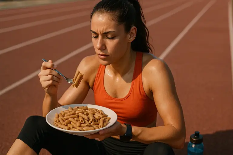 Quanto può aiutare una pasta integrale ai legumi nello sport? Migliora la resistenza senza gonfiore