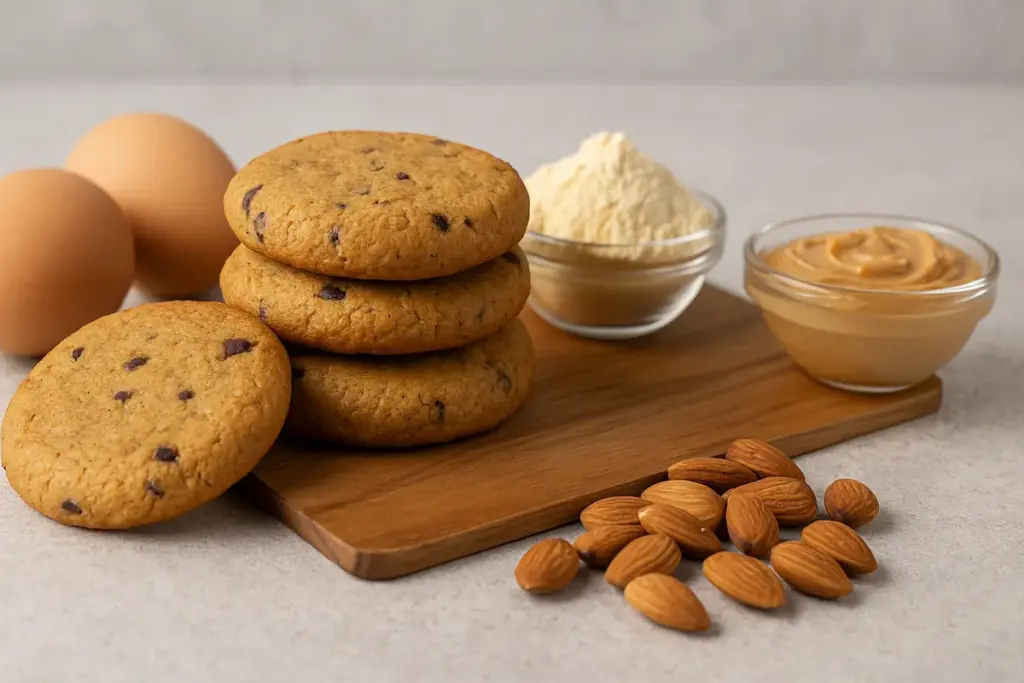 Biscotti proteici con pochi ingredienti: La formulazione ideale per una merenda senza picchi glicemici