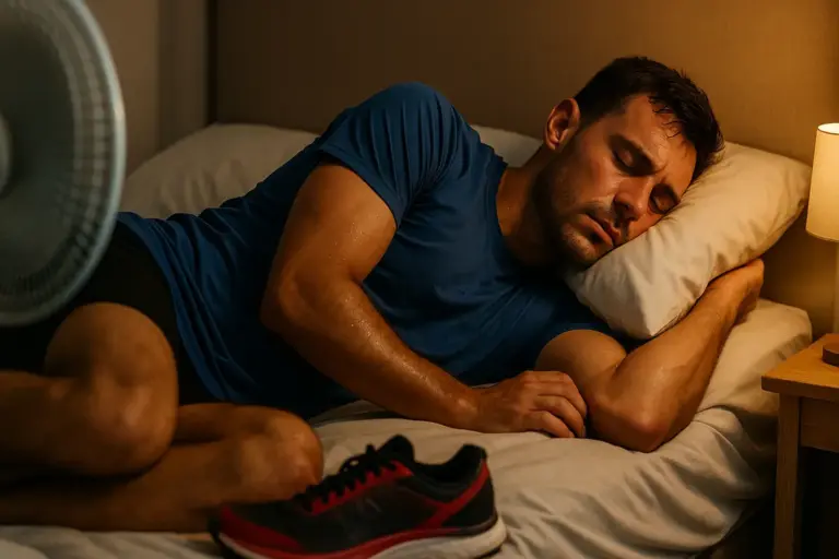 Il sonno dell’atleta con l’afa: recuperare anche quando la notte non rinfresca