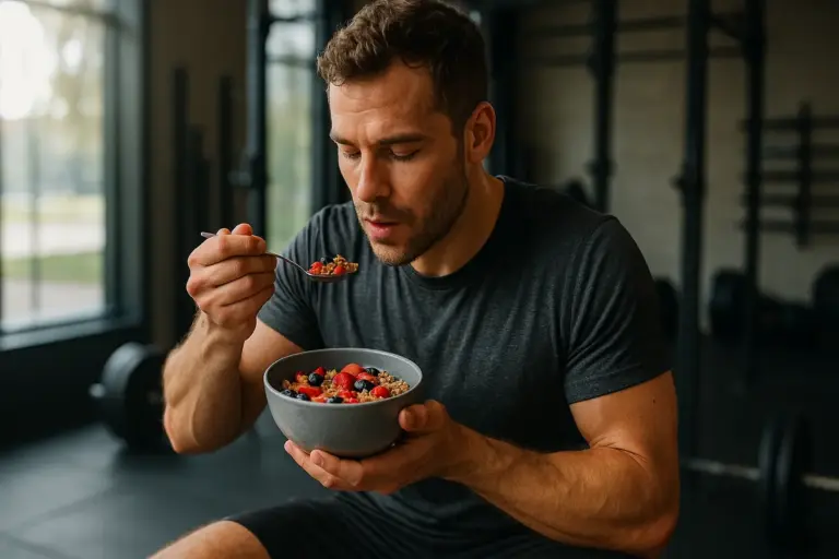 La bowl post-allenamento fredda: la ricetta che sta sostituendo il classico shaker