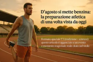 “D’agosto si mette benzina”: la preparazione atletica di una volta vista da oggi