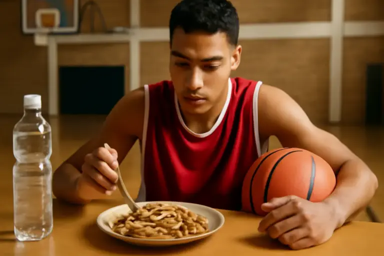 Pasta integrale prima della partita di basket: l’abbinamento che prolunga l’energia