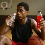 Acqua o bevande sportive dopo il basket: cosa funziona meglio per reidratarsi
