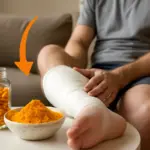 Curcumina e recupero da distorsione: la dose che riduce il gonfiore più in fretta