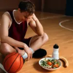 Segnali fisici del sovrallenamento nel basket: come la dieta li anticipa
