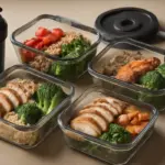 Contenitori per meal prep sportivo: il materiale che non altera i valori nutritivi