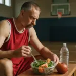 Dieta del cestista senior: adattare i pasti oltre i 40 anni in campo