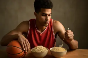 Riso integrale o quinoa per i cestisti: la scelta che cambia resistenza e lucidità