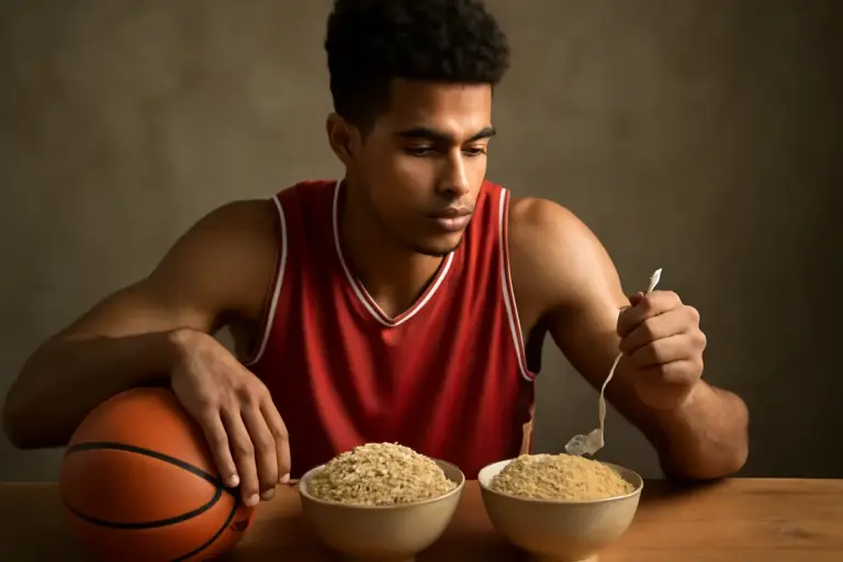 Riso integrale o quinoa per i cestisti: la scelta che cambia resistenza e lucidità