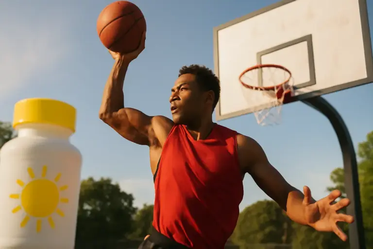 Vitamina D e forza muscolare nel basket: il legame che cambia la tua esplosività