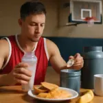 Proteine in polvere a colazione nel basket: l’abbinamento che pochi considerano