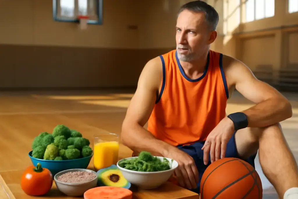 Cibi antinfiammatori nel basket amatoriale: la scelta che protegge tendini e muscoli