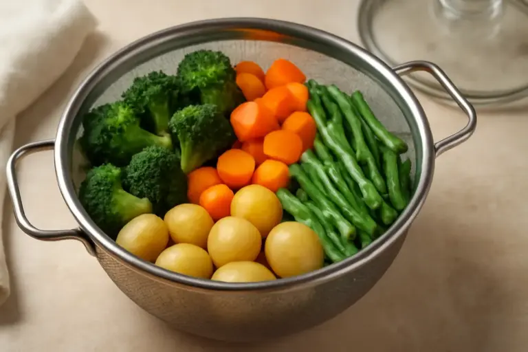 Verdure cotte nel meal prep basket: la tecnica che preserva vitamine e sapore