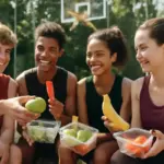 Sovrallenamento nei giovani cestisti: la scelta alimentare che li protegge