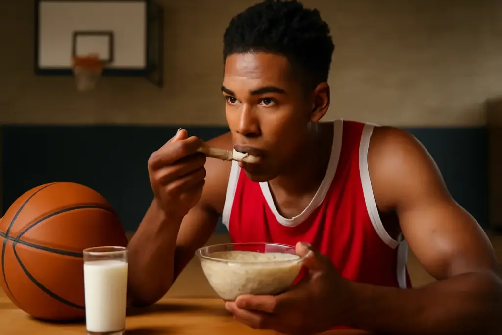 Avena nella dieta del cestista: il cereale che migliora la tenuta nel quarto periodo