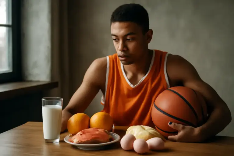 Vitamina D in inverno per chi gioca a basket: gli alimenti che colmano il vuoto