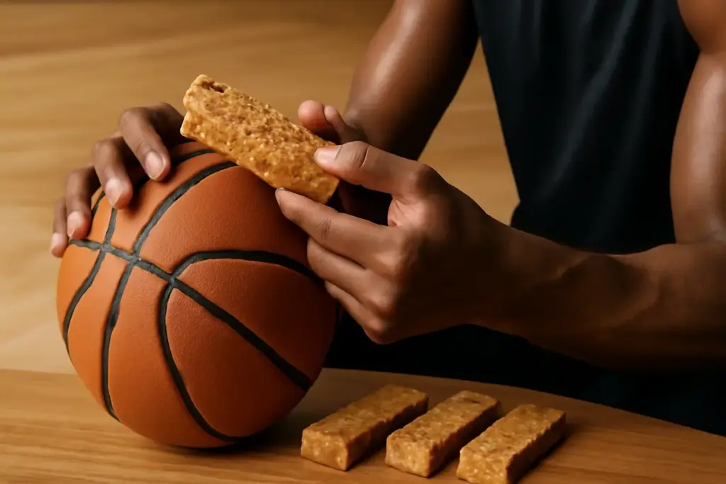 Barrette proteiche homemade per il basket: la consistenza che non sbriciola
