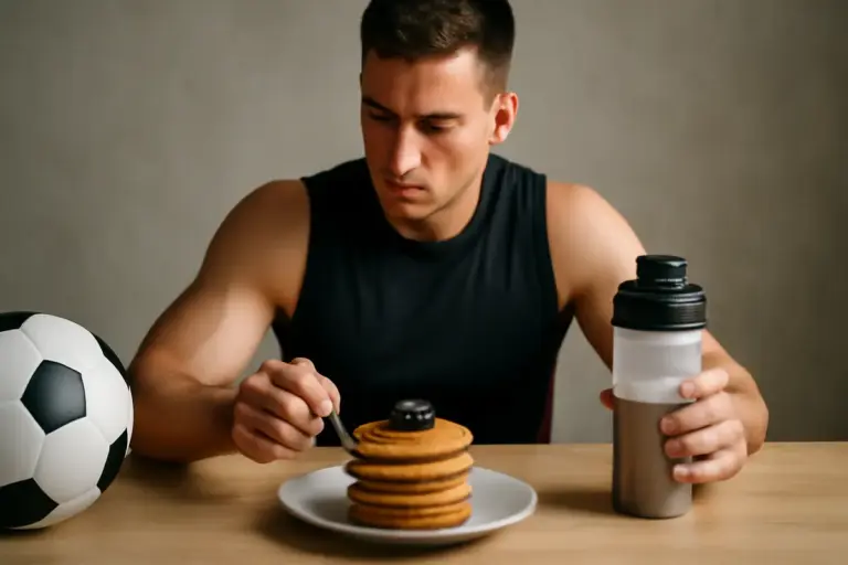 Pancake proteici senza farina raffinata: la versione che non gonfia prima del match